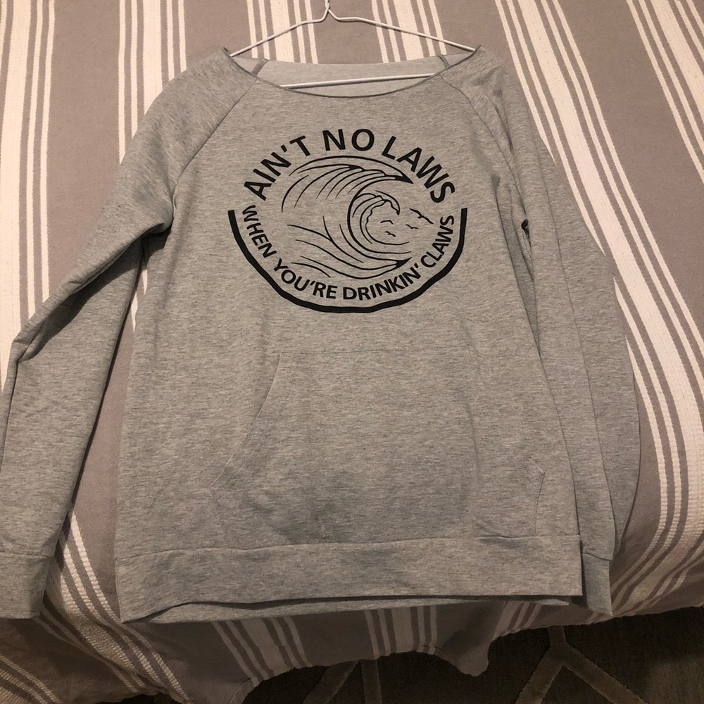 White claw sweatshirt